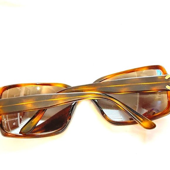 CHANEL CC Logo Sunglasses 5030 Tortoise Rectangle Eyewear Made in Italy - Picture 6 of 7